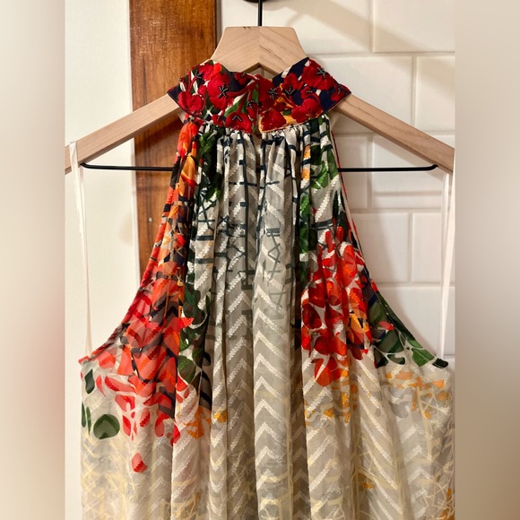 Anthropologie Bhanuni by Jyoti Patterned Floral Maxi Dress - Picture 7 of 9